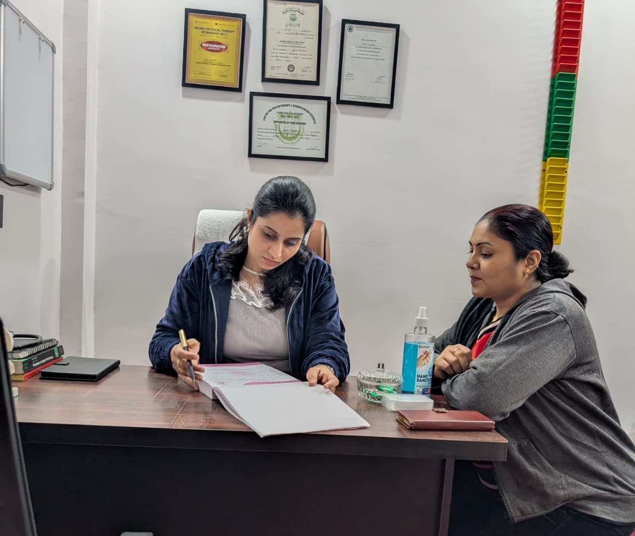Clinic interior highlighting the treatment environment